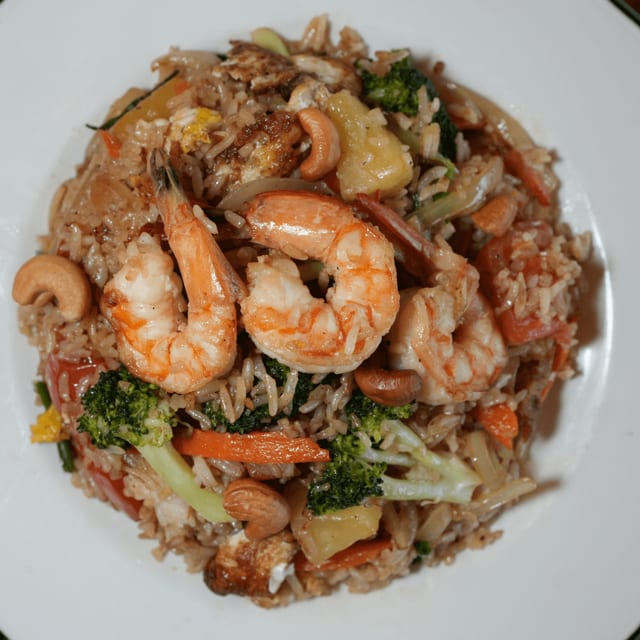 Pineapple Fried Rice.