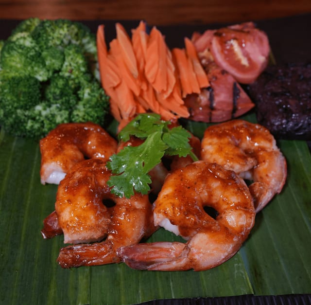 Grilled Jumbo Shrimp.