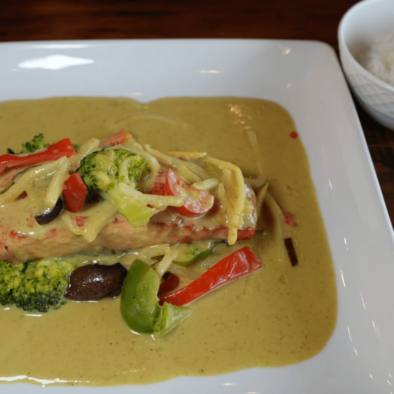 Delicious Green Curry Awaits