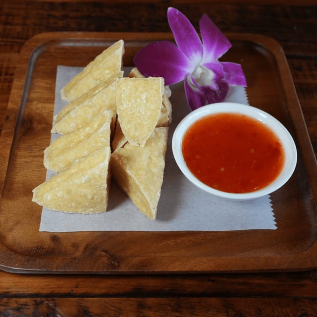 Tofu Triangles.