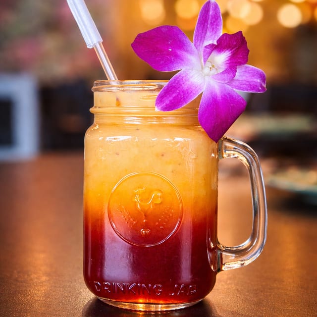 Thai iced Tea.
